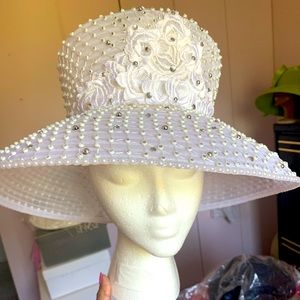 Church Hat - White